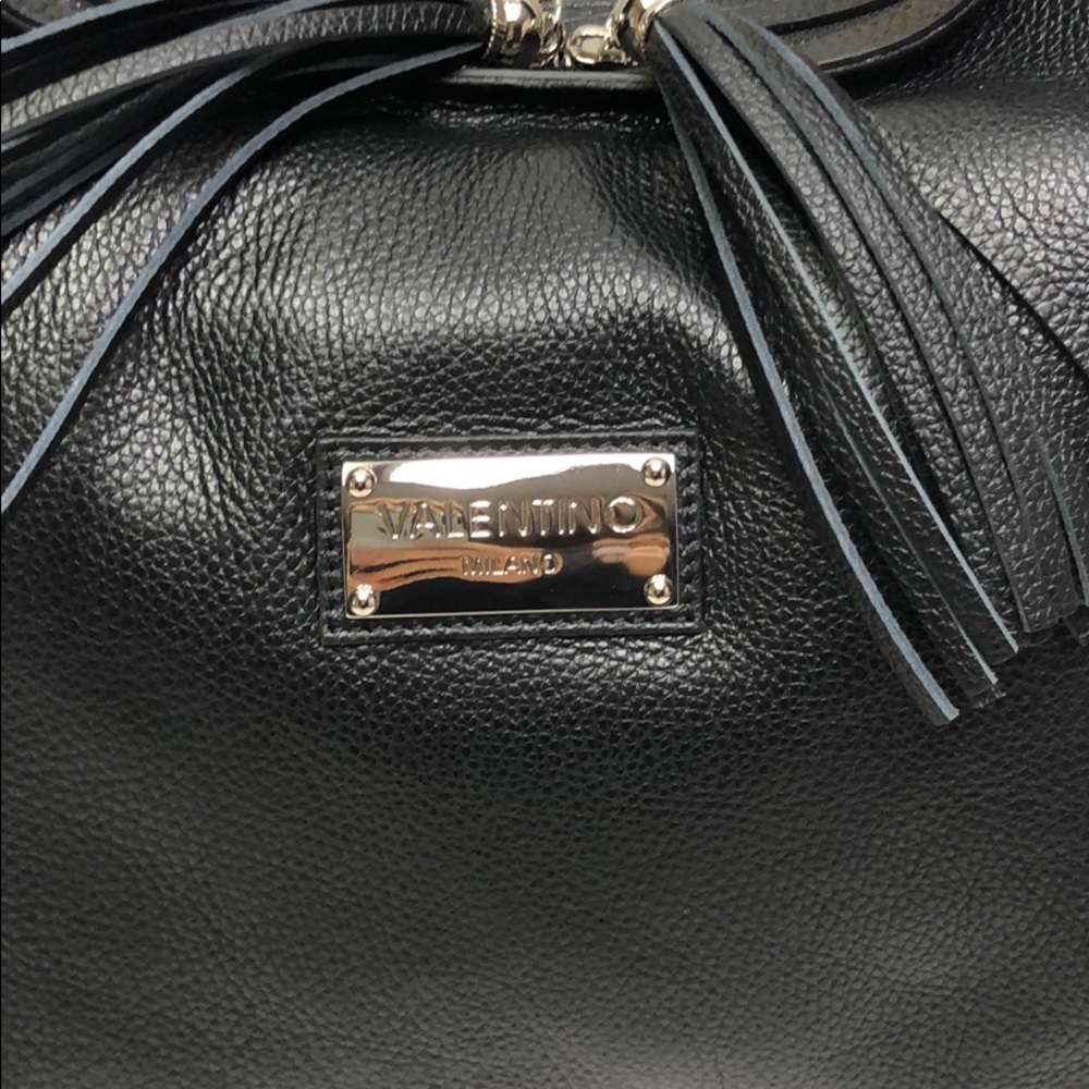 Valentino Bags By Mario Valentino Black Hobo New - Picture 2 of 8